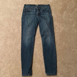 7 For All Mankind, the Skinny jeans, size 27